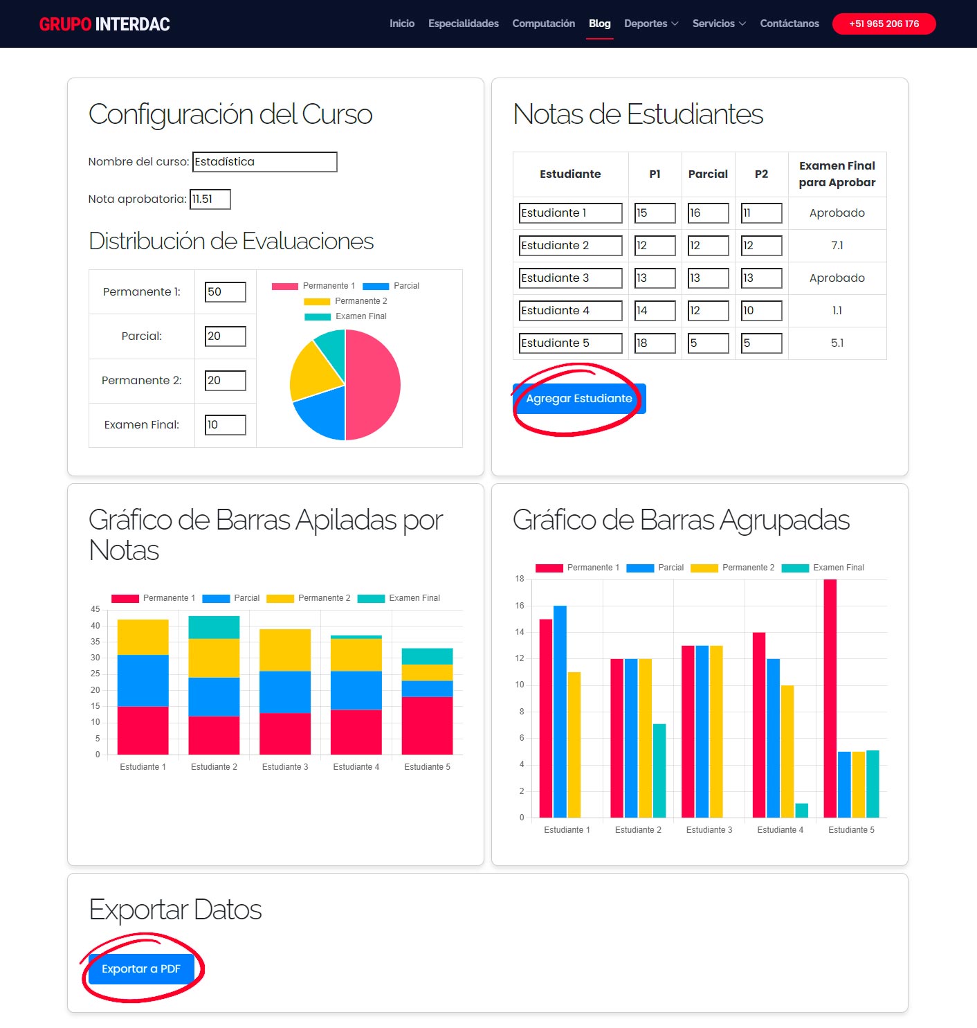 Seguimiento del Rendimiento: Más allá del cálculo de notas, ¿Cuánto me falta? permite a los estudiantes llevar un registro de todas sus calificaciones a lo largo del semestre. Esto ayuda a identificar patrones, como asignaturas donde están teniendo más dificultades o aquellas en las que están sobresaliendo. Alertas y Recordatorios: La aplicación puede configurarse para enviar recordatorios de próximas evaluaciones y fechas límite, así como alertas cuando una nota específica está en riesgo. Esto asegura que los estudiantes siempre estén al tanto de su situación académica. Interfaz Amigable: Con una interfaz simple y fácil de usar, la aplicación está diseñada para ser intuitiva para cualquier usuario, independientemente de su familiaridad con la tecnología. Además, está disponible tanto en versión móvil como web, lo que garantiza accesibilidad desde cualquier dispositivo.